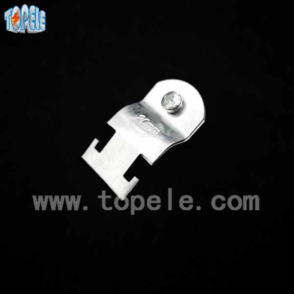 ISO UL 16MM - 50MM Compliant Steel Pipe Clamps , Strut Channel / Strut Pipe Clamps