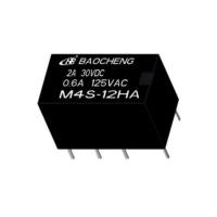 8 prenda impermeable de la retransmisión 2A DPDT del soporte del PWB del Pin DC 12V para el aparato médico M4S-12HA