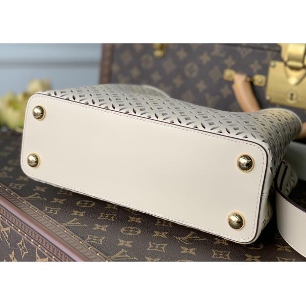 Hollow Out Womens Luxury Handbag , Snakeskin Off White Crossbody Bag