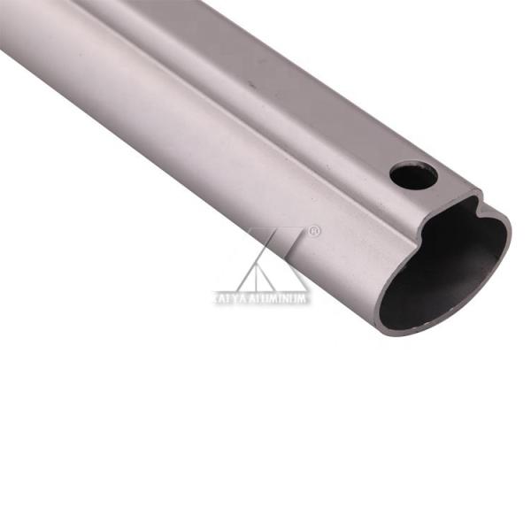 High Precision 50mm Diameter CNC Aluminium Alloy Profile Milling Parts Tube