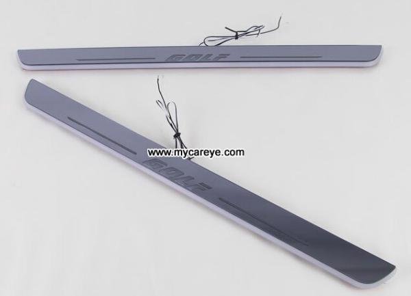 Volkswagen VW Golf Water proof Welcome pedal auto light sill door pedal