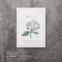 Lush Hydrangea Iron-On Patches ️ Texture florale 3D, étanche et parfaite pour la décoration intérieure