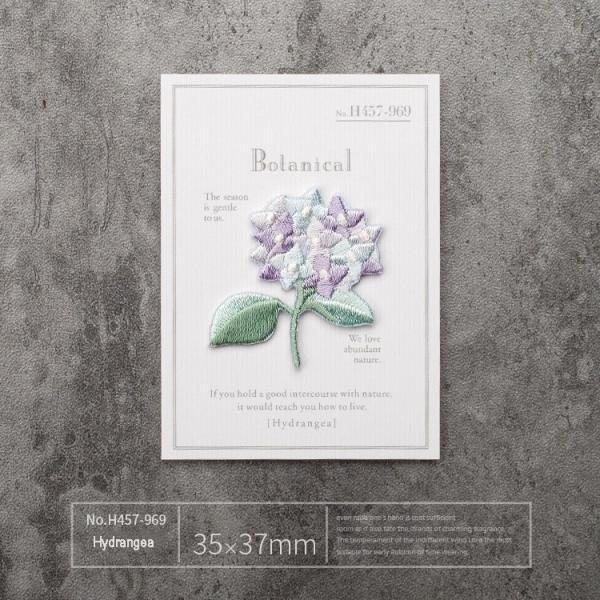 Lush Hydrangea Iron-On Patches – 3D Floral Texture, Waterproof & Perfect for Home Décor