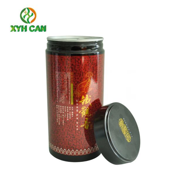 Tea Tin Can Eco-Friendly Standard Rose Gold Design Printing Cookie Containers for Tea
