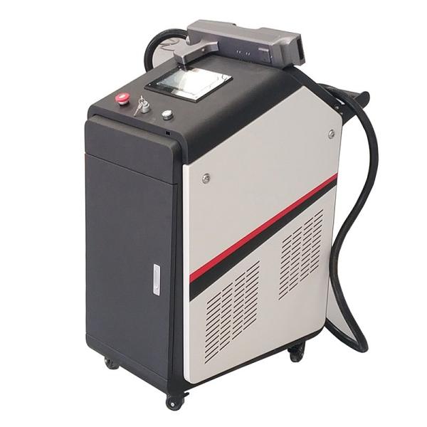 50W Fiber Laser Cleaning Machine Easy to Operate Efficiently Removes Rust Oxide Paint and Graffiti on Metal Surfaces