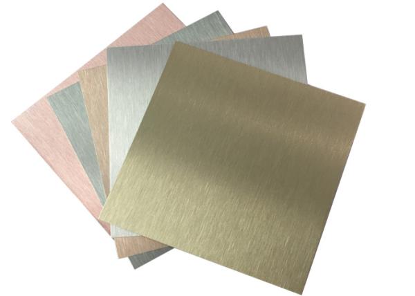 Color Painted Blank Brushed Aluminum Coil For UV Flatbed Ink - Jet Printer
