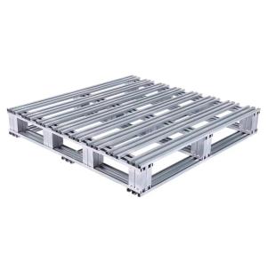 Galvanized One Sided Steel Pallets for Warehouse Serviceability and Customizatio