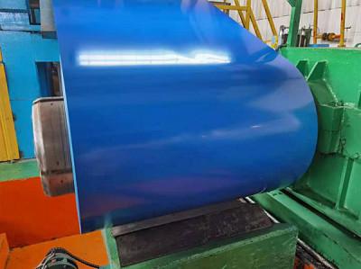 Custom Color Coated Steel Coil With PE / SMP / HDP / PVDF Coating