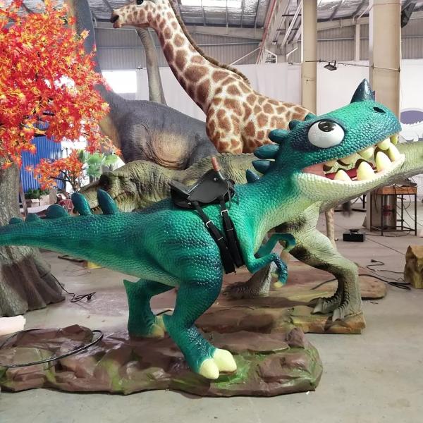 Redtiger Animatronic Dinosaur Ride Color Customized For City Park