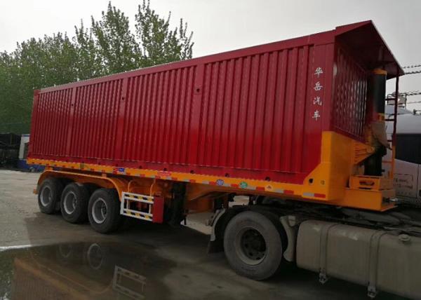 Large Loading Capacity Semi Trailer Truck 60 Tons 25-45CBM With ISO Certification