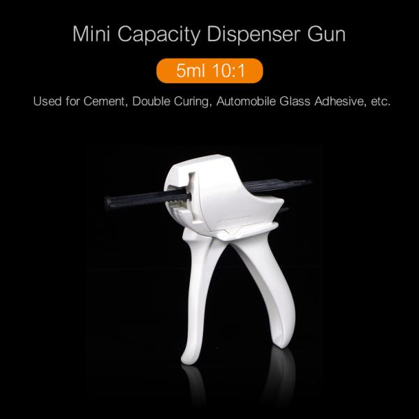 5ml 10:1 Dental Manual Silicone Impression Material Dispenser Silicon Gun Light Body Injection Gun
