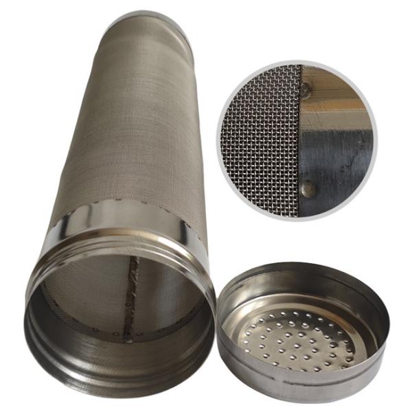 Stainless Steel 304 Wire Mesh Filter Basket Plain Weaving For Beer Brewing
