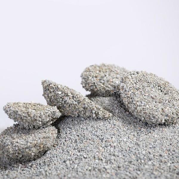 Customized Crushed Ore Cat Litter Dust Free Clumping Cat Litter