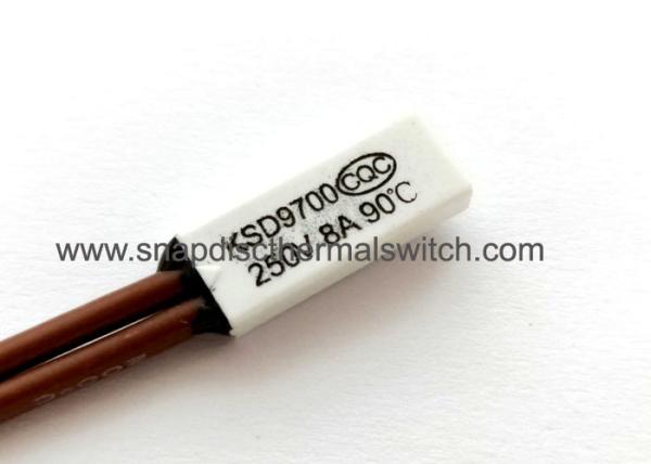 Durable Structure Bimetal Thermal Protector Normally Closed CQC TUV Certificated