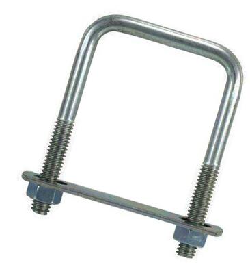 High Strength Square U Bolt Carbon / Stainless Steel Material 4.8 Grade