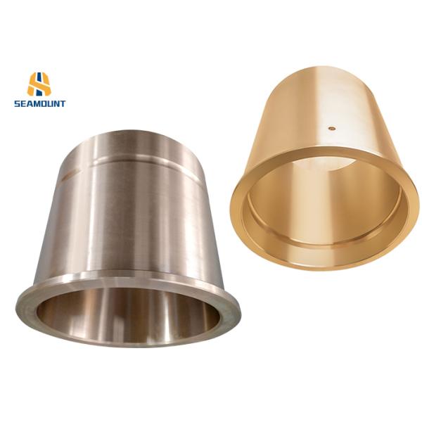 Un Threaded Bronze Flanged Bushings /H62 Brass Bushing CNC Turning Stable Performance