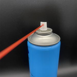 Vanne de lubrification WD-40 résistante aux intempéries pour équipement extérieur avec résistance aux UV