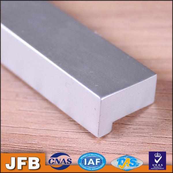 ITEM E09 CC128mm foggy silver customized ALUMINUM kitchen cabinet cabinet door pull handles