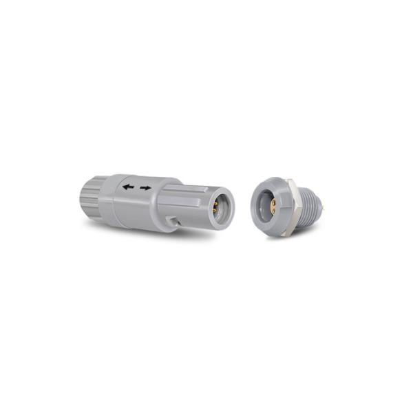 Self Latching Locking Plug And Socket Connectors Plastic Material Compatible With Lemo