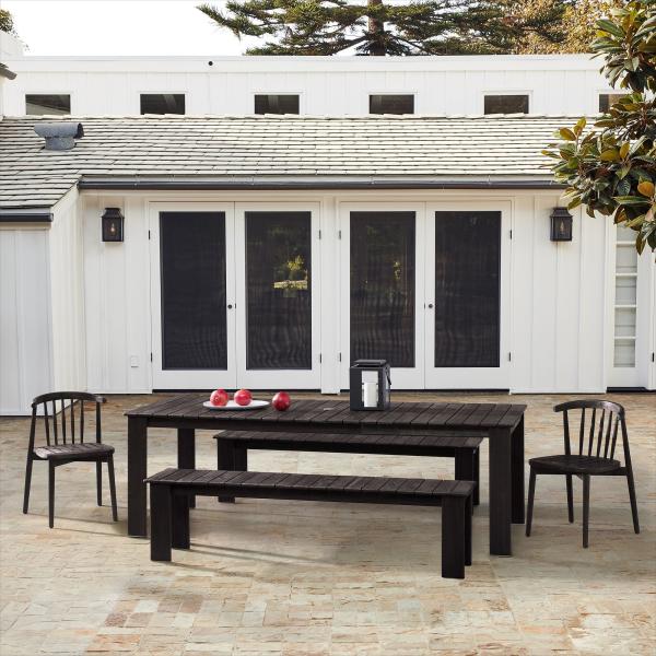 Modern Outdoor Furniture Set with UV-Resistant PE Rattan, Easy Assembly