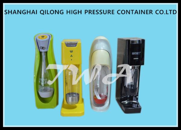 Lightweight Soda Making Machine , Home Soda Maker 0.6L Aluminum Gas Cylinders