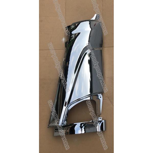 Chrome Corner Panel LHD Flat Curve for Hino Victor 500 Truck Spare Body parts