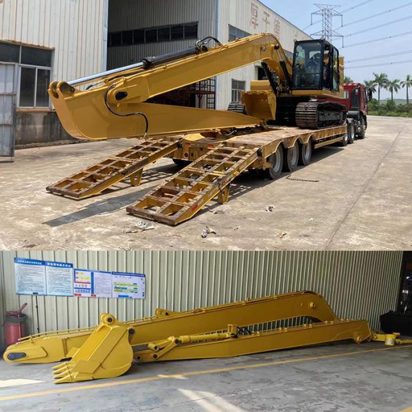 Excavator Boom Attachments Long Reach Excavator Boom Arm For HD450 HD550 , Komatsu Long Arm Excavator