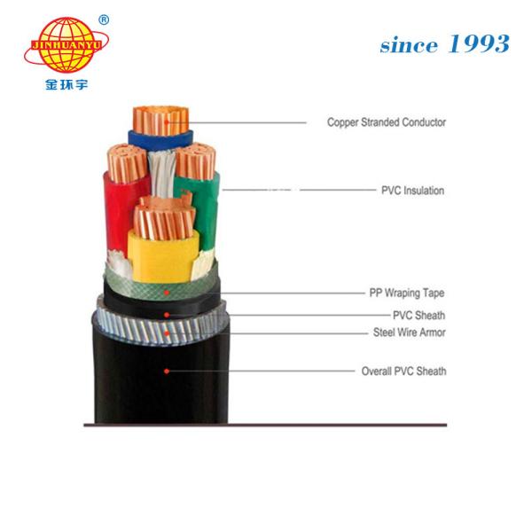 SWA Cable 0.6/1KV Armored Power Cable PVC Insulated Sheathed Steel Wire
