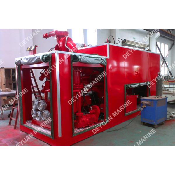 FIFI 1 2400 m3 / h Marine External Fire Fighting System For Ship