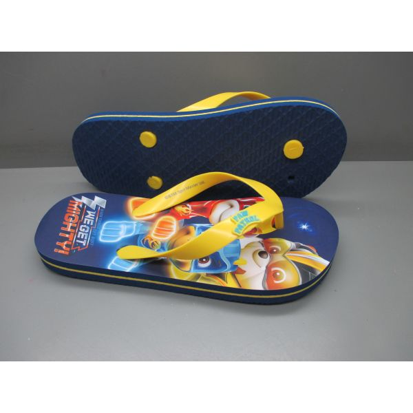 Anti-dérrapage enfants Flip Flops de plage pantoufles patrouille patrouille conception couleurs et tailles multiples
