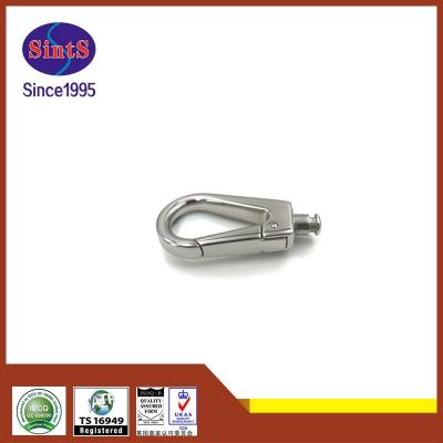 Hardware MIM Parts Case Swivel Hook Lock Sand Blasting Surface ISO9001