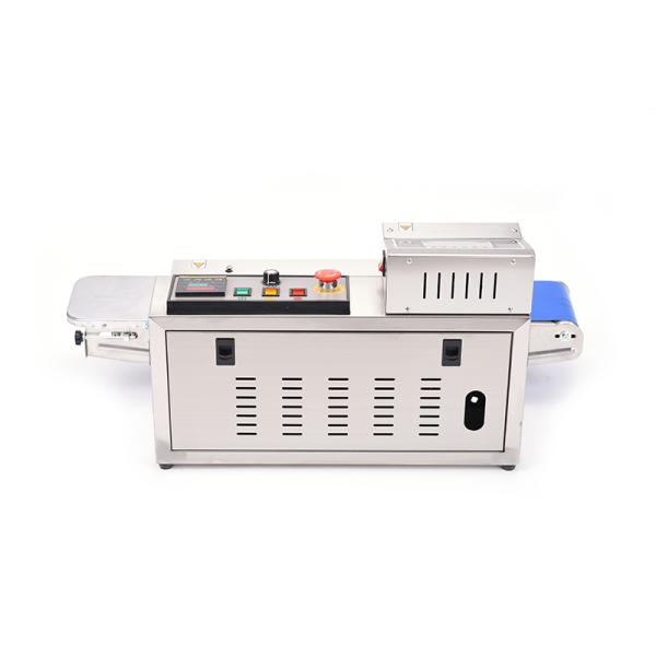 FR-1600 Sealing Machine With Inkjet Coding And Sealing Functions For Food Dry Goods Meat And Daily Chemical Products