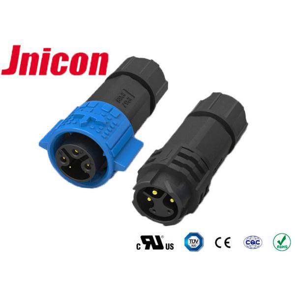 シリコーンのシール20A IP67 PA66 2 Pinの防水コネクター300VAC