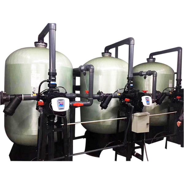 Carbon Steel Water Filtration Equipment Industrial Sand Filter 3W-40W