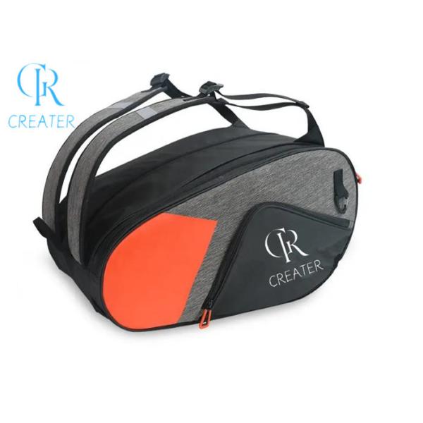 Pro Neoprene Pickleball Bag , Tennis Racquet Backpack For Men / Women