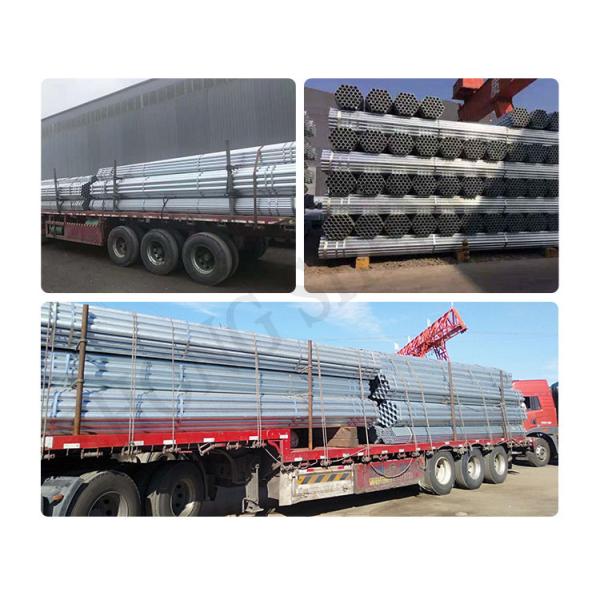 Galvanized Round Pipe for Greenhouse Construction Materials 25mm Diameter and 0.6mm Thickness Carbon Steel Grade