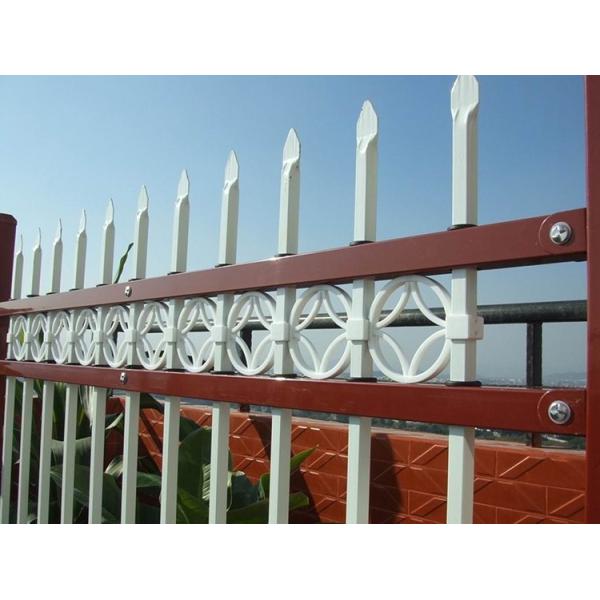 security spear top steel fence, garden wrought iron fencing