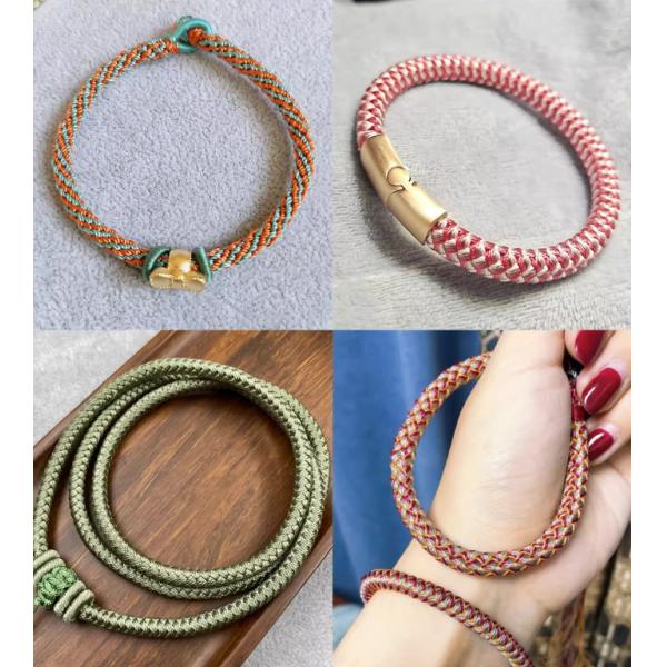 0.3mm-1.0mm Нилоновая нить для шитья Нилоновая нитеная трость и браслеты