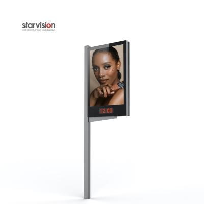 3.91mm 3840Hz Street LED Display Corrosion Resistant City Light Poster