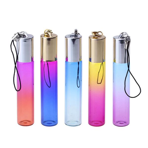 Colorful Cosmetic Packaging 10ml 15ml Glass Ball Bottles