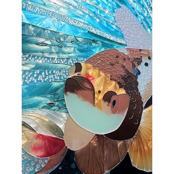 Exterior Scratch Resistant Enameled Ceramic Fritted Glass