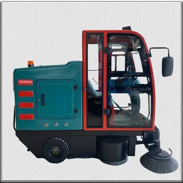 Pure Electric Industrial Road Sweeper Electric Street Sweeper Floor Ride On Sweeping Machine