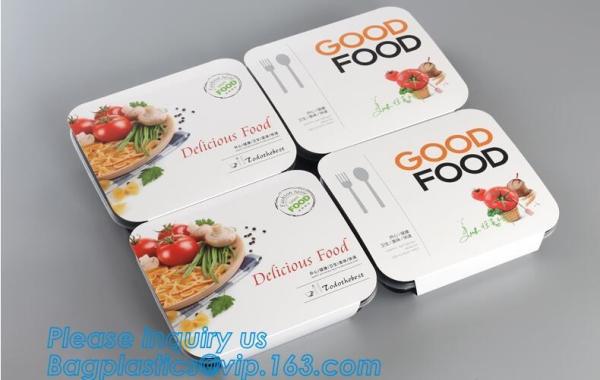 Multipurpose Plastic Rigid Disposable PET Food Tray, Clear and Solid PET Container,disposable black PP food plastic cont