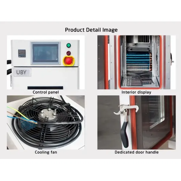 Easy Operation Climatic Test Chamber with Casters for Temperature Range -70°C~150°C and Humidity Range 20%~98%