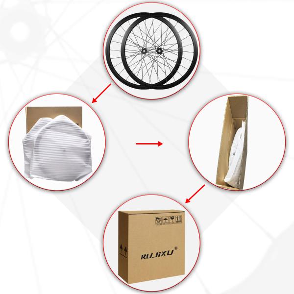 30mm Frame Mountain Bike Wheelset High Road Carbon Fiber Wheel Set 120 Ring Disc Brake