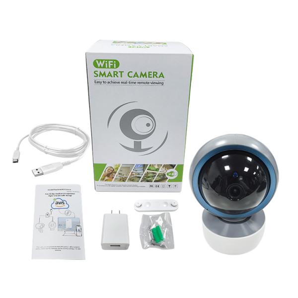 Indoor Smart Wireless Wifi Camera 1080P HD For Baby / Pet / Elderly OEM ODM