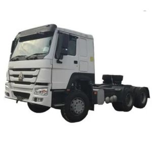 Sinotruk Howo Tractor Truck Lhd 10Wheels 400Hp 6 × 4 HW76 White