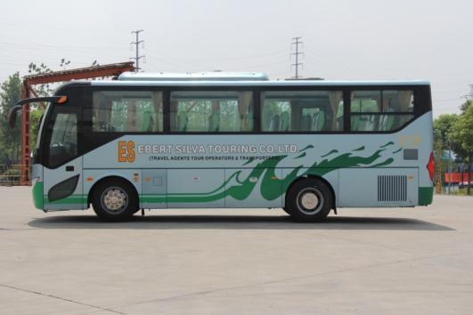 30-50 Seats LHD Rhd City Bus Coach Bus with Spacious Interior and Engine Capacity 8L