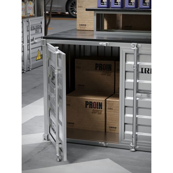 Multi Functional Prep Station Table Compact Kitchen Prep Station Customized