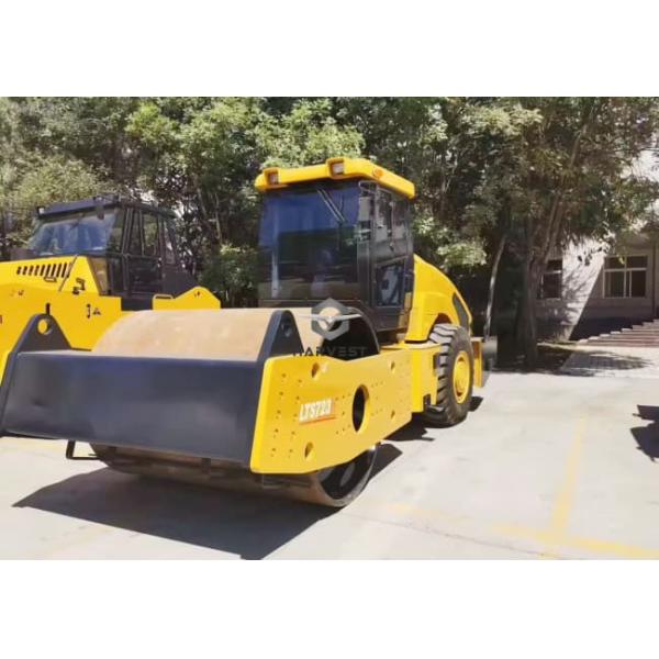 23 toneladas de rodillo hidráulico vibratorio LTS723H con pie de oveja desmontable
